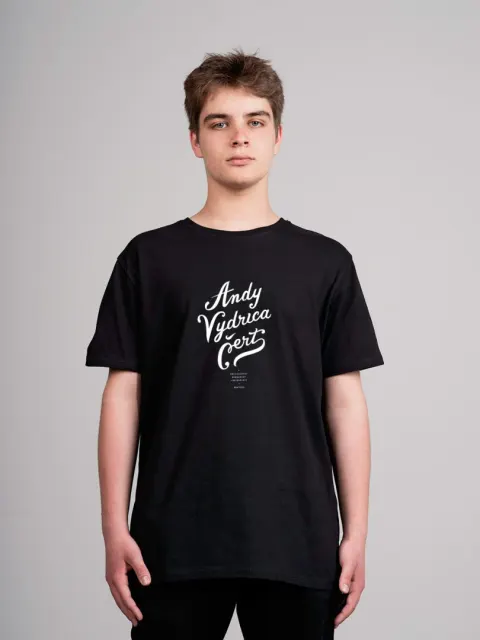 T-shirt Andy, vydrica čert / Bratislava / Slovakia