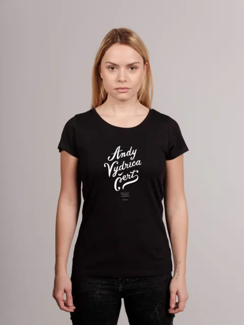 T-shirt Woman Andy, vydrica čert / Bratislava / Slovakia
