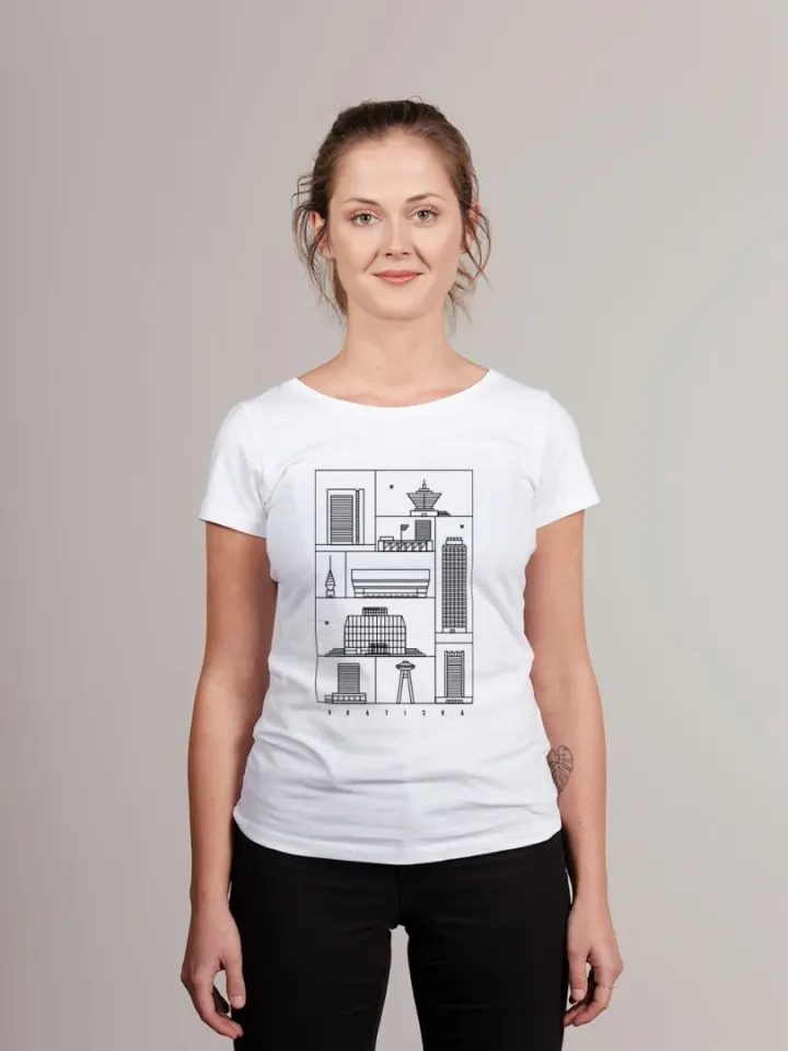 T-shirt Woman Planéta 220 White