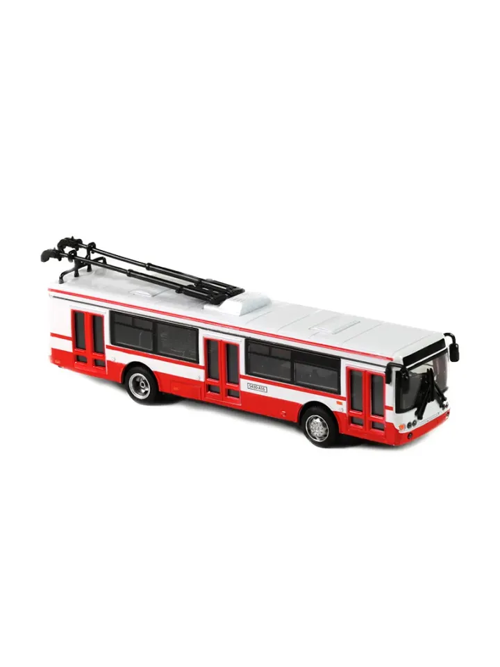 Public Transport Trolleybus Red 16cm / Slovakia