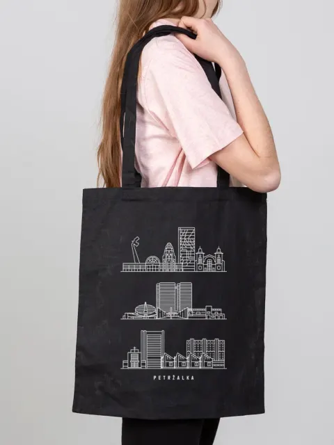Bag Panorama of Petržalka / Bratislava / Slovakia