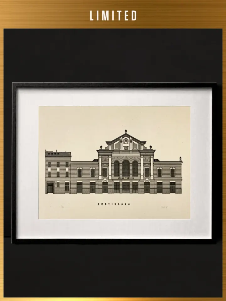 Limited Print Stará Tržnica / Bratislava / Slovakia