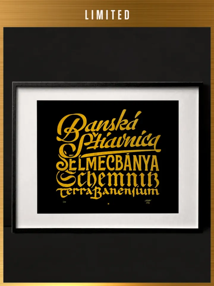 Limited Print Banská Štiavnica / Slovakia