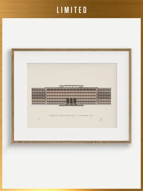 Limited Print Fakulta architektúry a dizajnu STU / Bratislava / Slovakia
