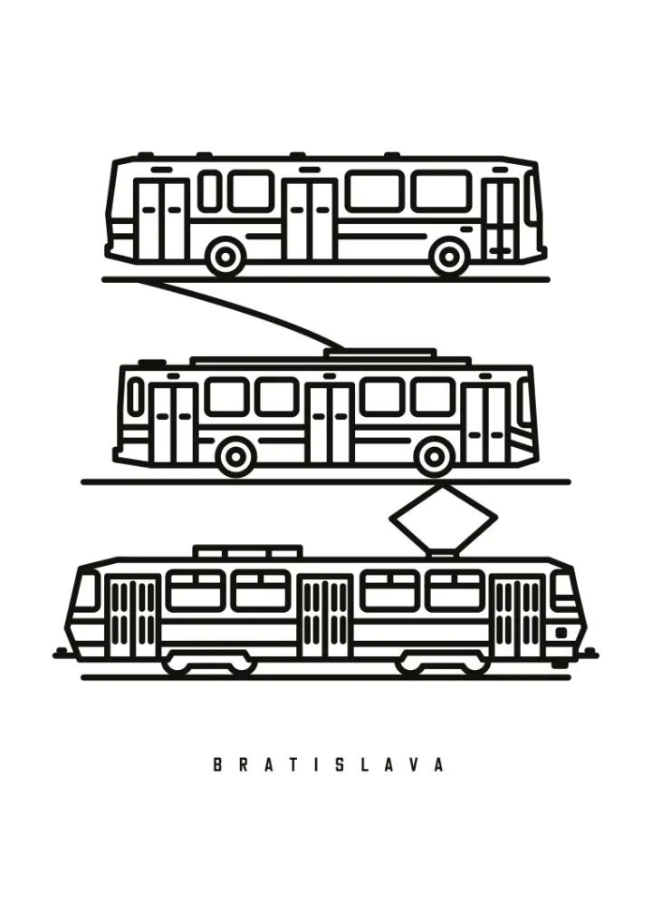 PUBLIC TRANSPORT BRATISLAVA / Slovakia
