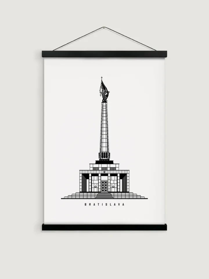 Poster Slavín A2 / Bratislava / Slovakia