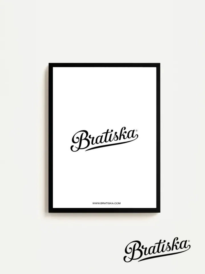 A4 Pushable frame for children in black matt