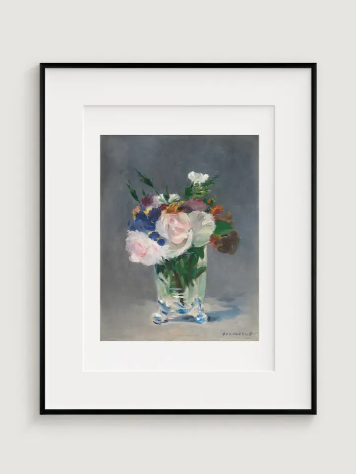 Flowers in a Crystal Vase, Edouard Manet, 1882