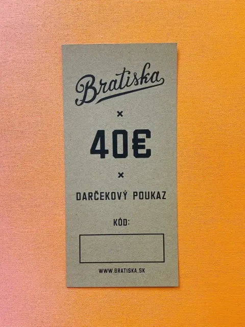 Gift Voucher - 40€