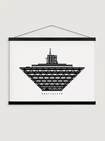 Poster Rozhlas A2 / Bratislava / Slovakia